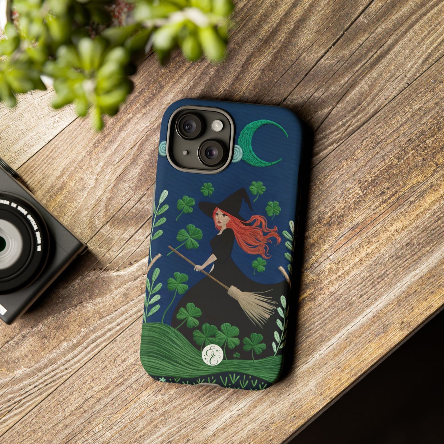 Irish Witch’s Moonlit Stroll Tough Phone Case