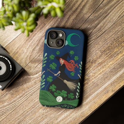 Irish Witch’s Moonlit Stroll Tough Phone Case