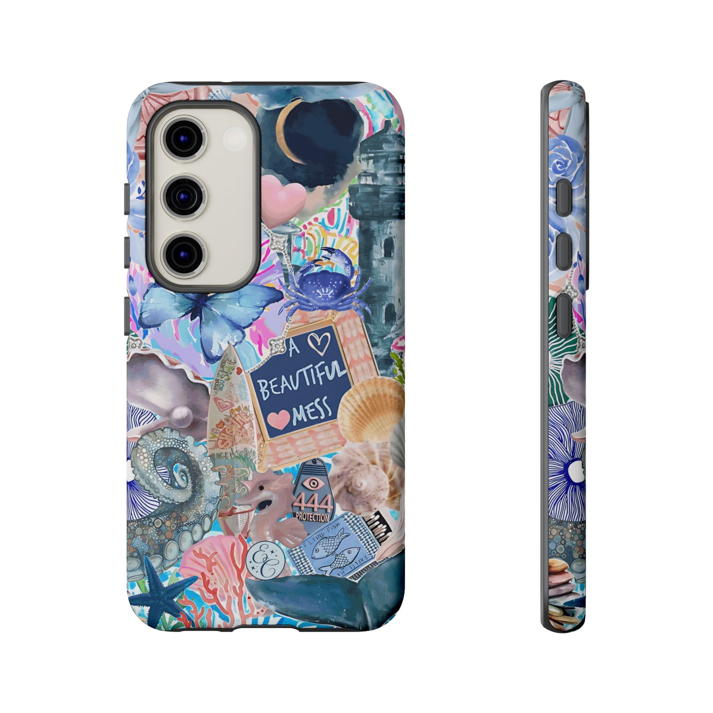 Beautiful Mess Collage Tough Phone Case