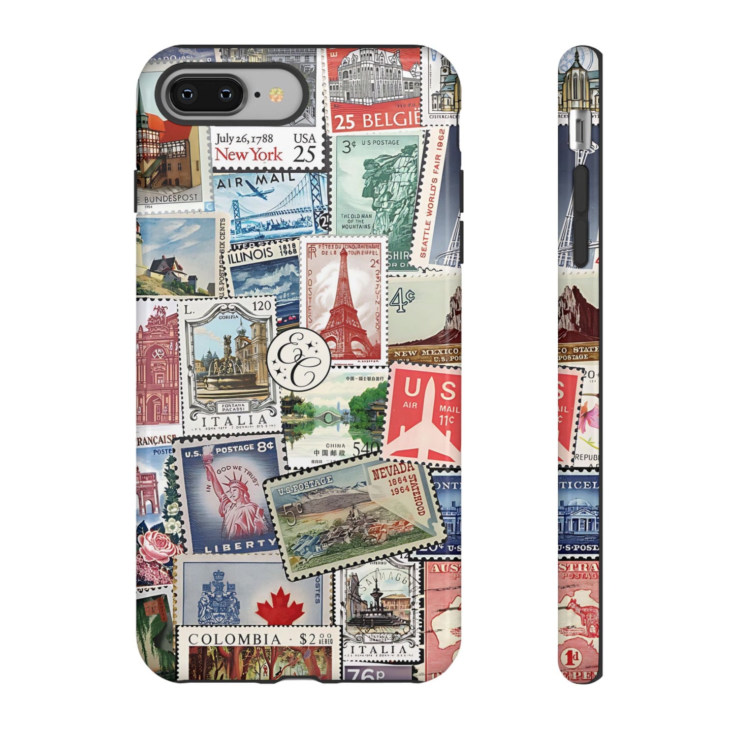 Vintage Stamp Collection Tough Phone Case