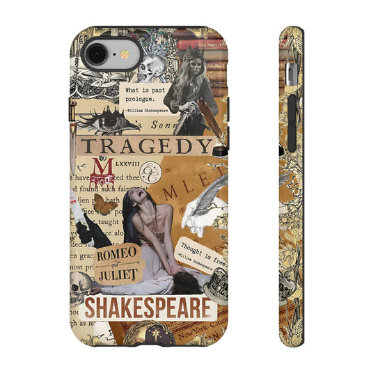 Shakespeare Tragedy Collage Tough Phone Case