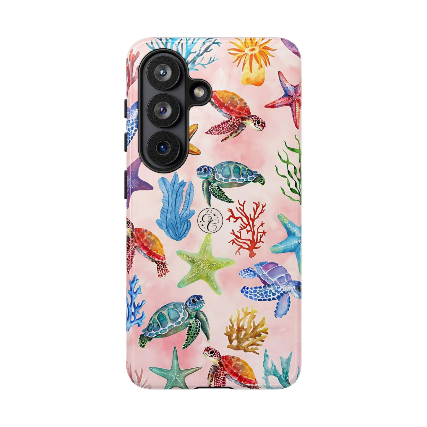 Colorful Marine Life Tough Phone Case