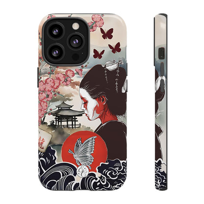 Japanese Geisha Tough Phone Case