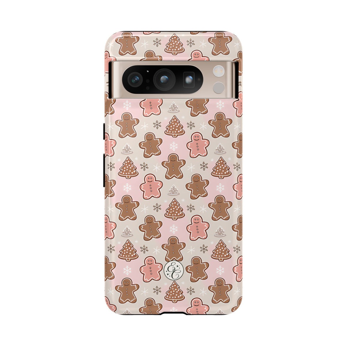 Gingerbread Men & Xmas Tree Pattern Phone Case