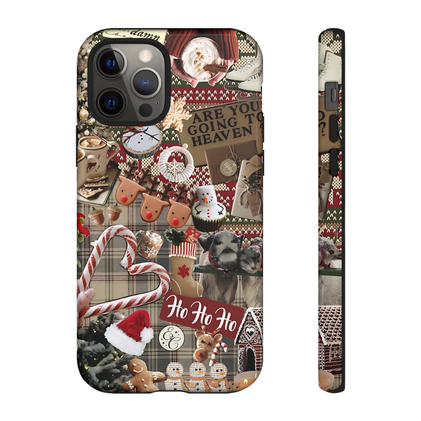 Christmas Festive Collage Tough Phone Case