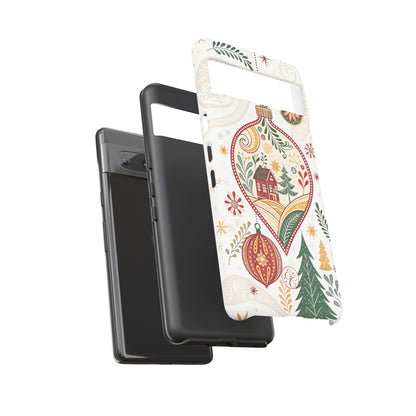 Cozy Christmas Ornament Tough Phone Case