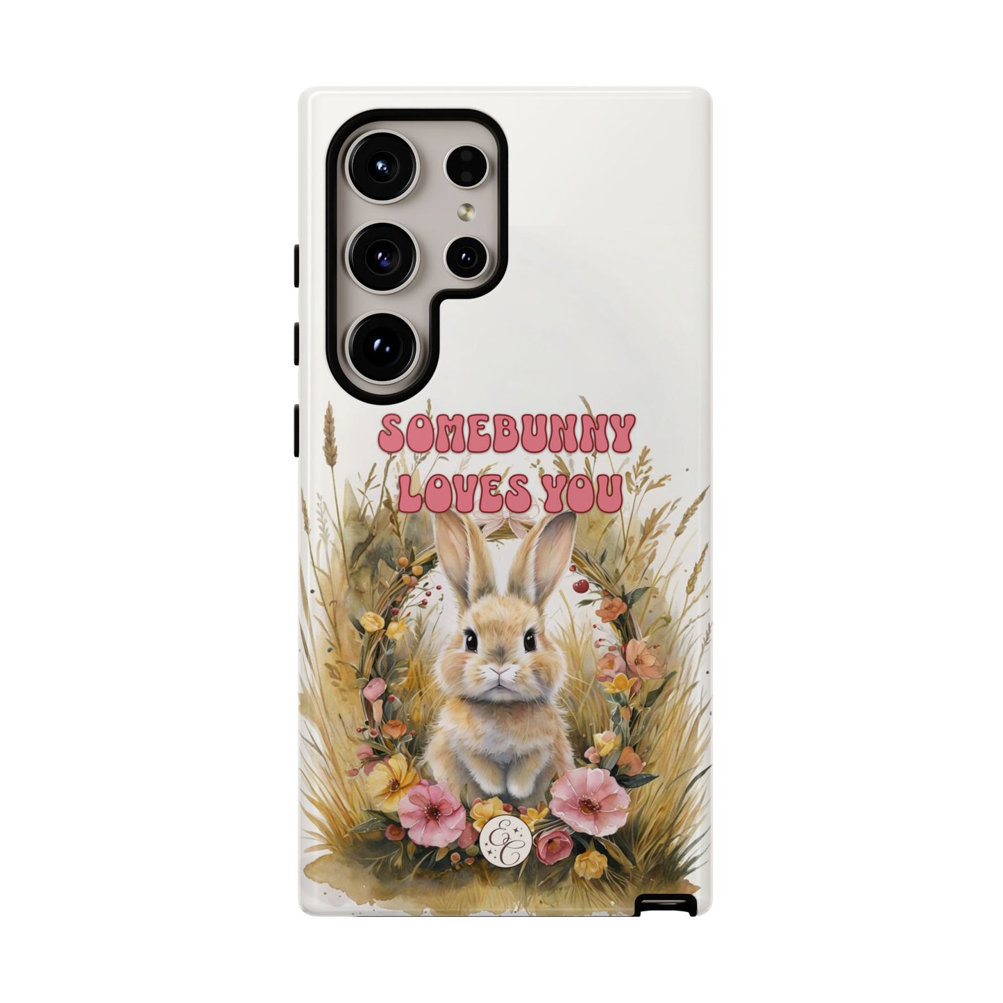 Somebunny Loves You Tough Phone Case