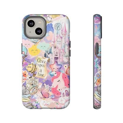 Whimsical Fairytale Collage Tough Phone Case