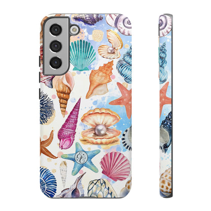 Colorful Sea Shells Tough Phone Case