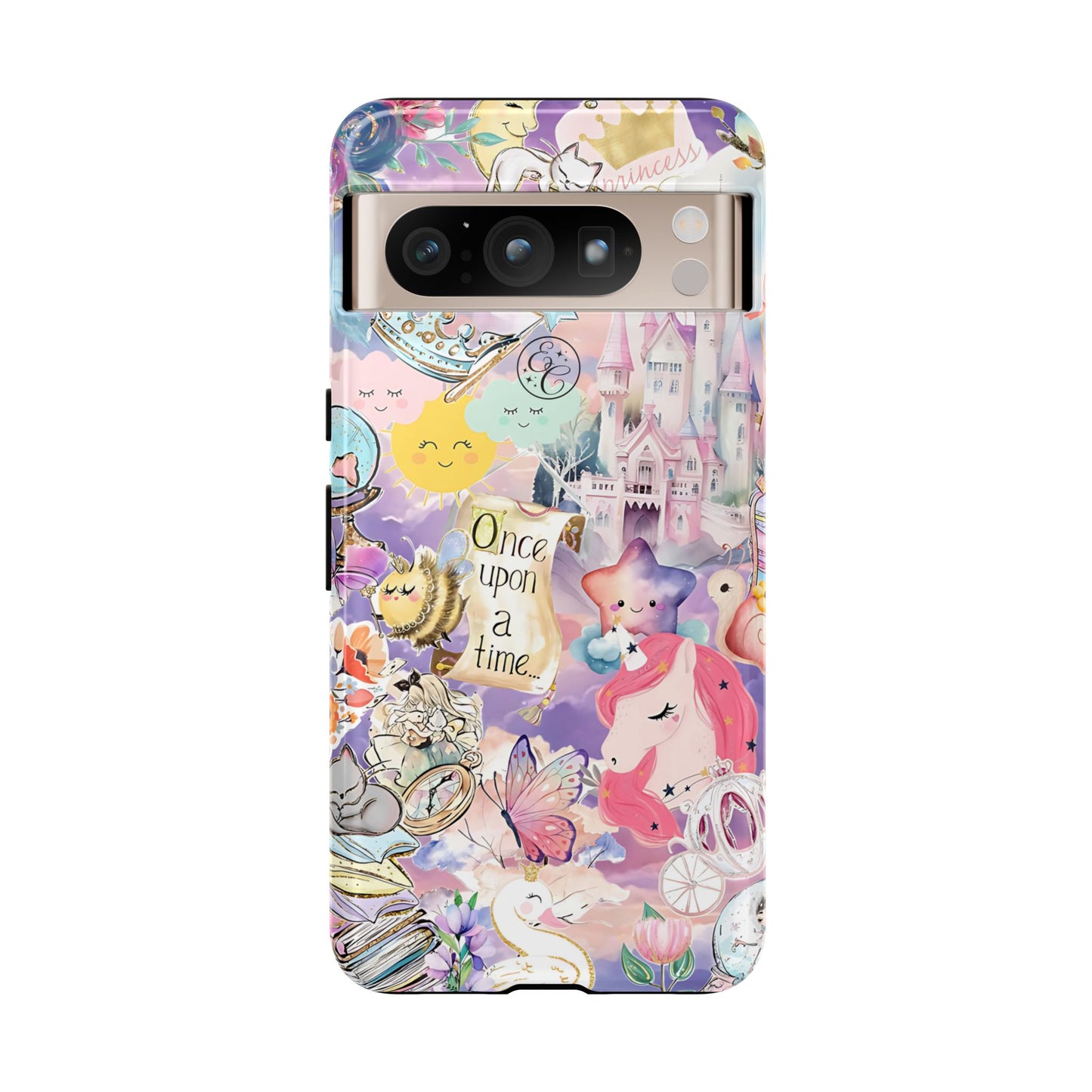 Whimsical Fairytale Collage Tough Phone Case