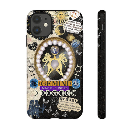 Gemini Zodiac Sign Tough Phone Case