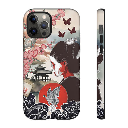 Japanese Geisha Tough Phone Case