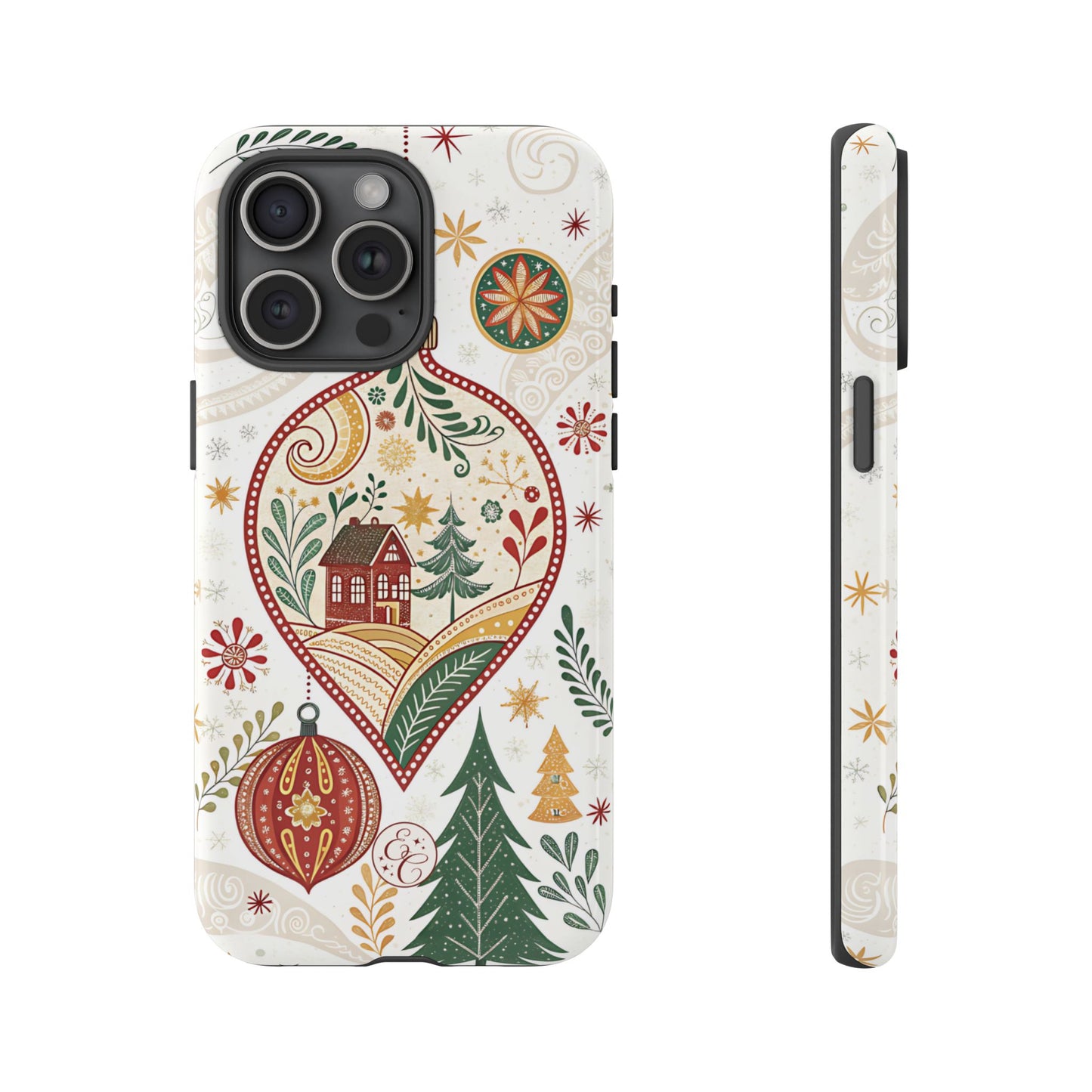 Cozy Christmas Ornament Tough Phone Case