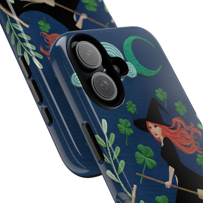 Irish Witch’s Moonlit Stroll Tough Phone Case