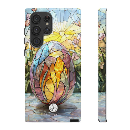 Easter Egg Stained Glass Tough Phone Case