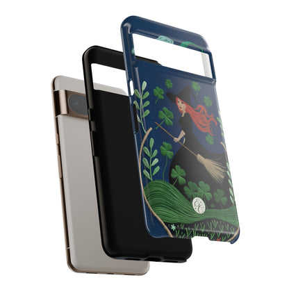 Irish Witch’s Moonlit Stroll Tough Phone Case