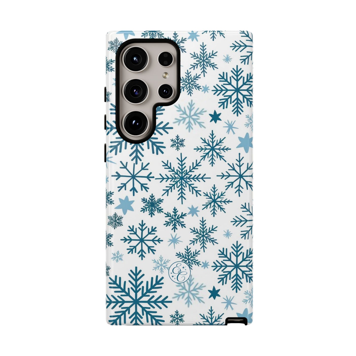 Winter Snowflakes Pattern Tough Phone Case