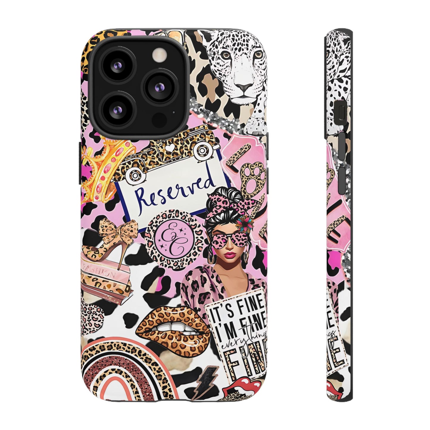 Leopard Wild Glamour Tough Phone Case