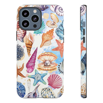 Colorful Sea Shells Tough Phone Case