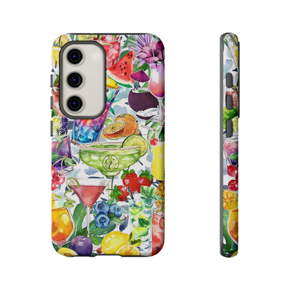 Summer Drinks Tough Phone Case