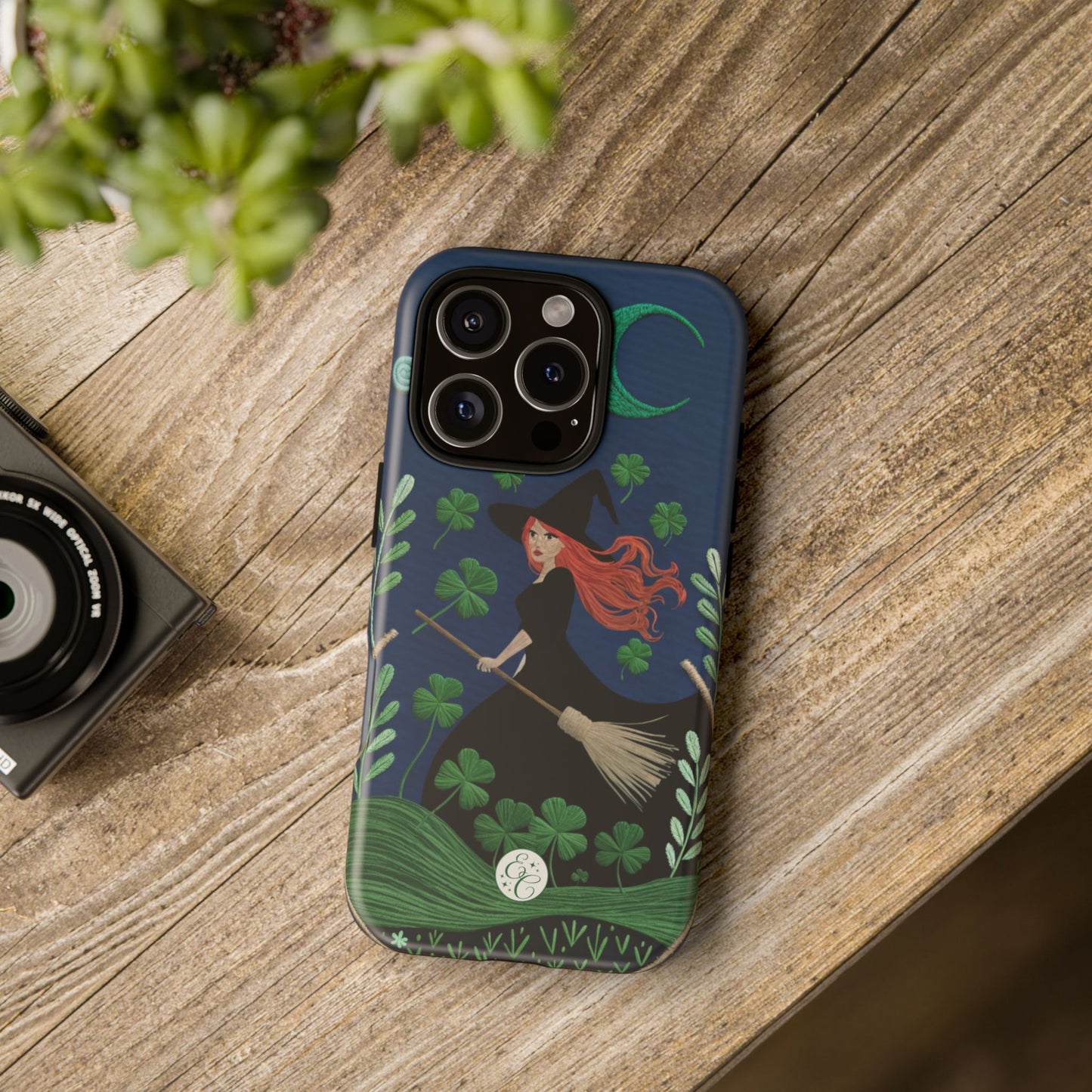 Irish Witch’s Moonlit Stroll Tough Phone Case