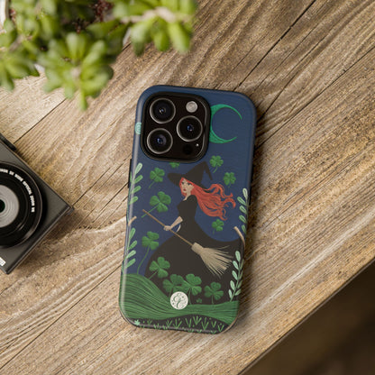 Irish Witch’s Moonlit Stroll Tough Phone Case