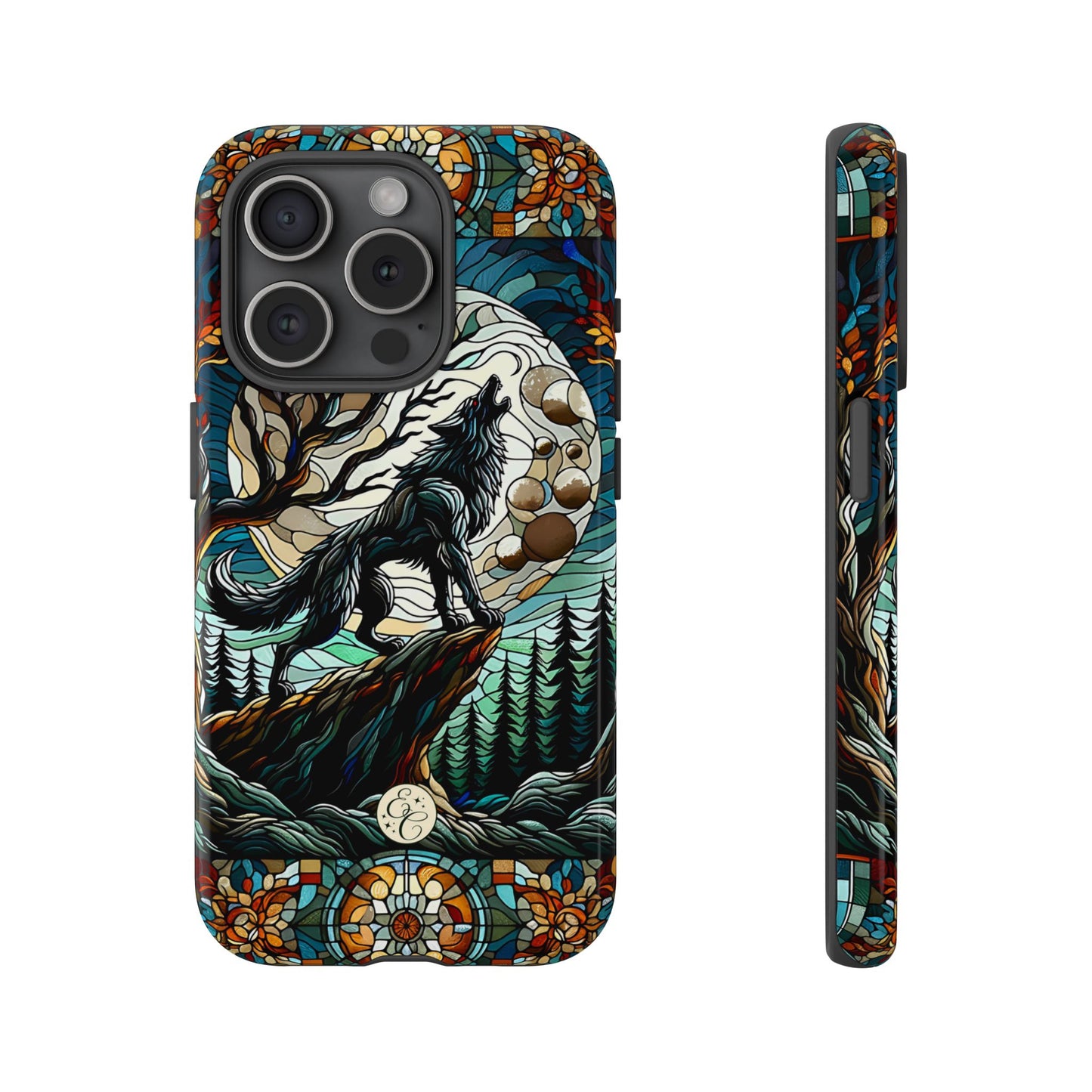 Howling Wolf Tough Phone Case