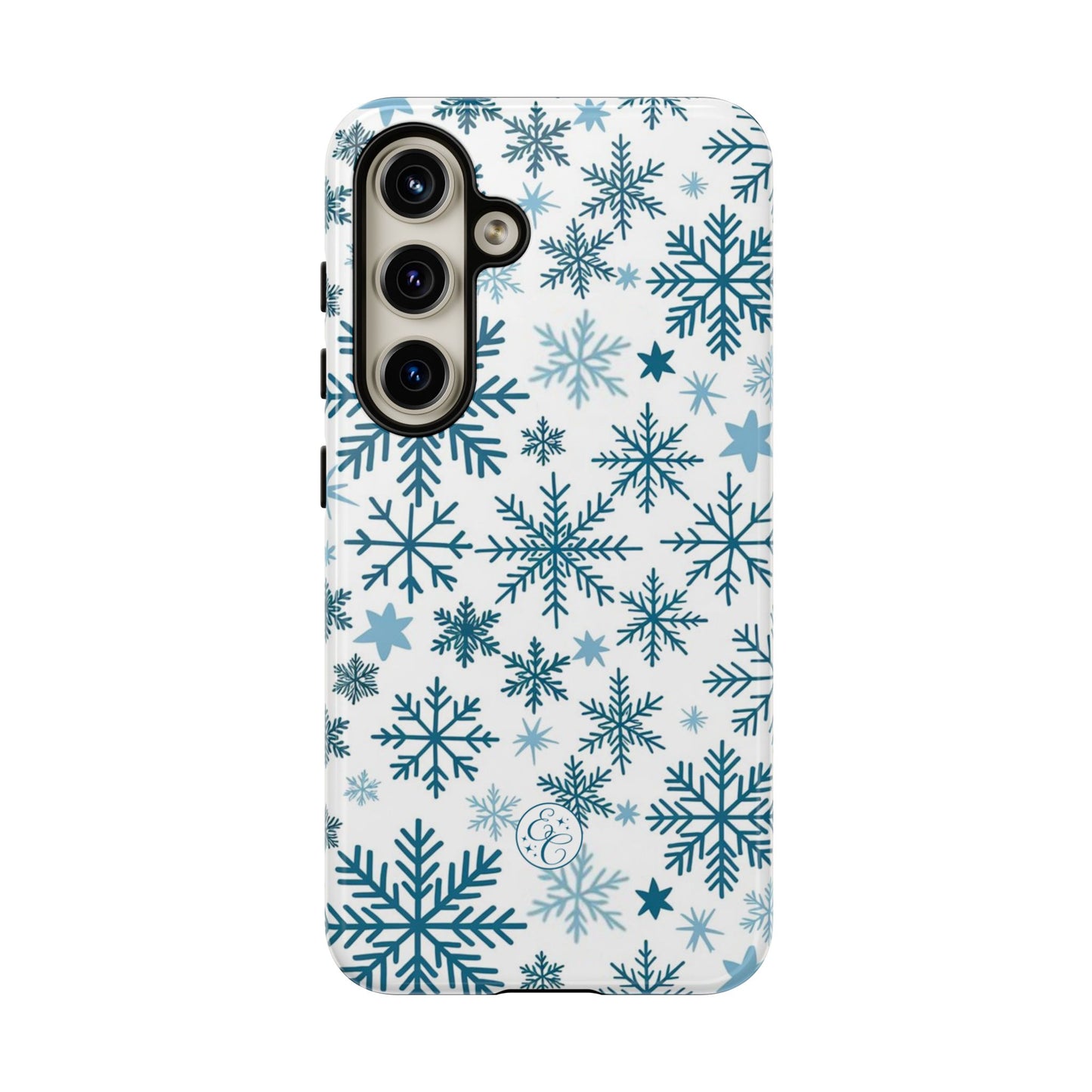 Winter Snowflakes Pattern Tough Phone Case