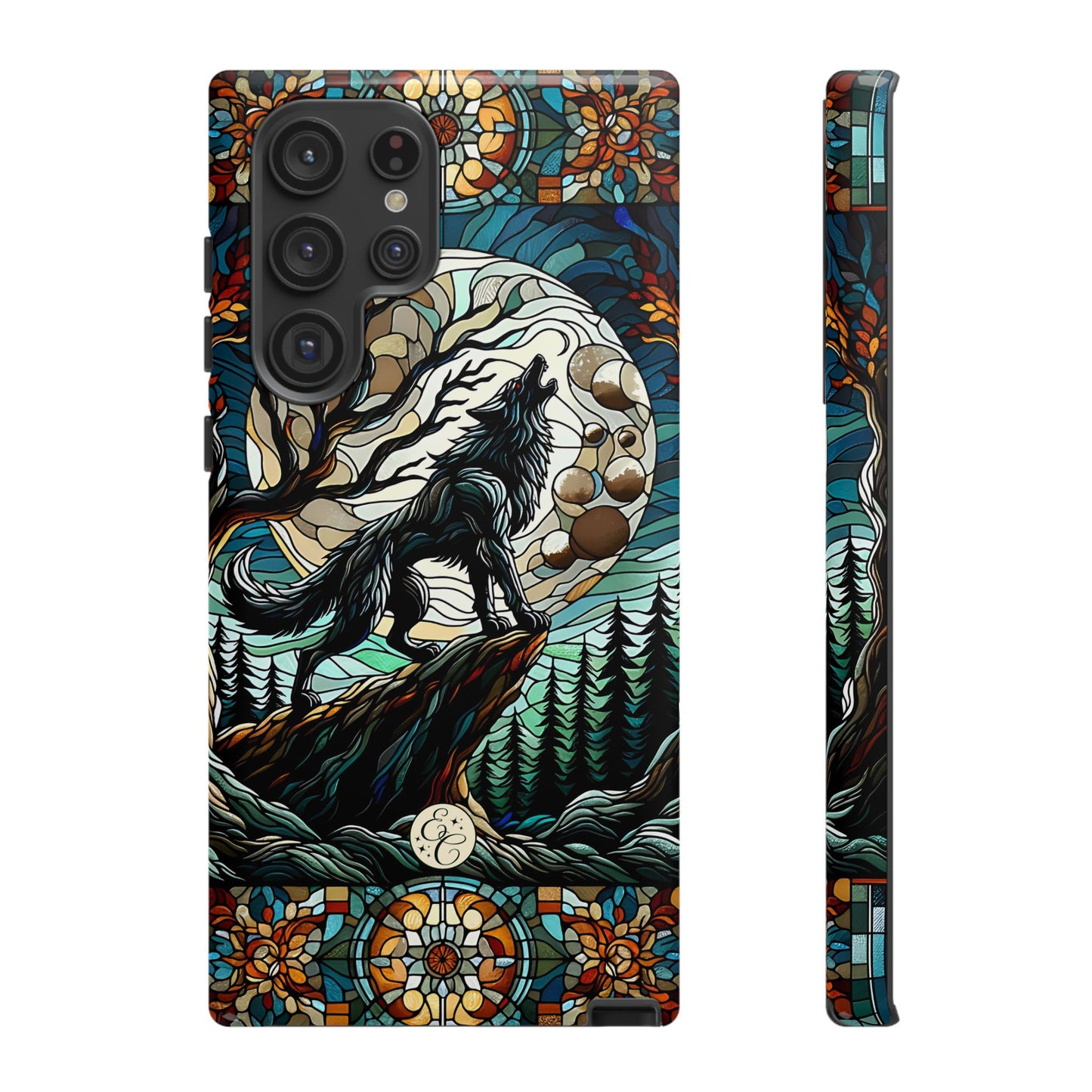 Howling Wolf Tough Phone Case