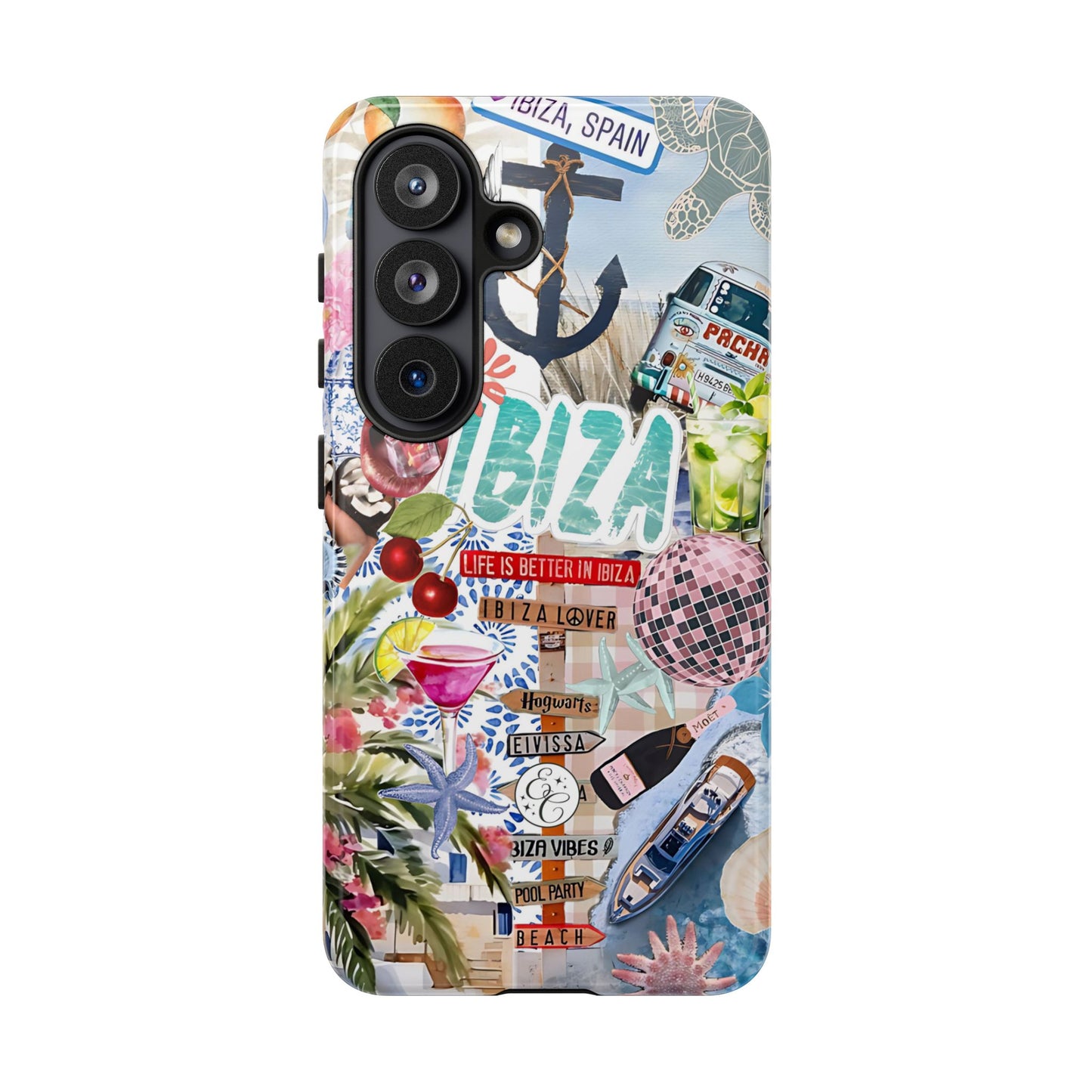 Ibiza Summer Vibes Collage Tough Phone Case