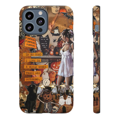 Halloween Aesthetic Collage Tough Phone Case