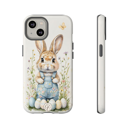 Bunny with Easter Eggs Tough Phone Case