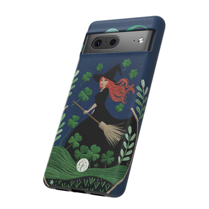 Irish Witch’s Moonlit Stroll Tough Phone Case