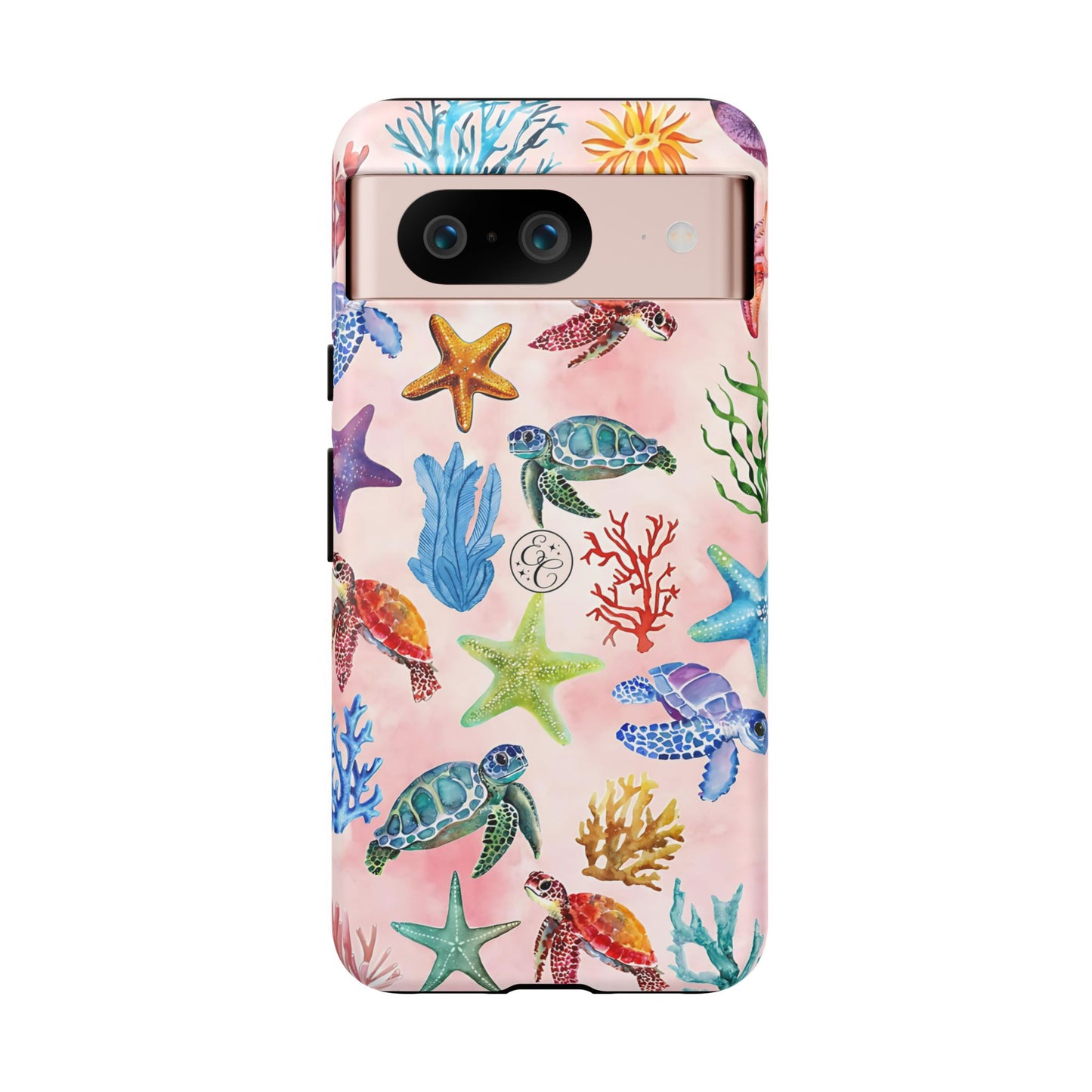 Colorful Marine Life Tough Phone Case