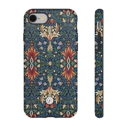 William Morris Snakeshead Tough Phone Case