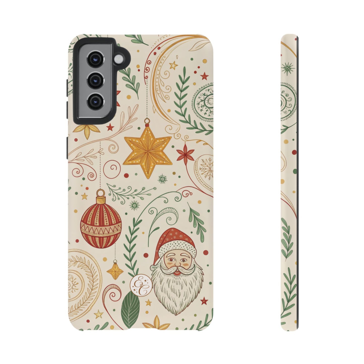 Vintage Santa Tough Phone Case