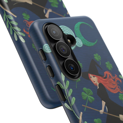 Irish Witch’s Moonlit Stroll Tough Phone Case