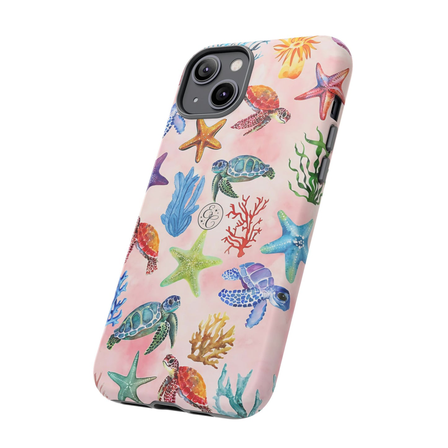 Colorful Marine Life Tough Phone Case