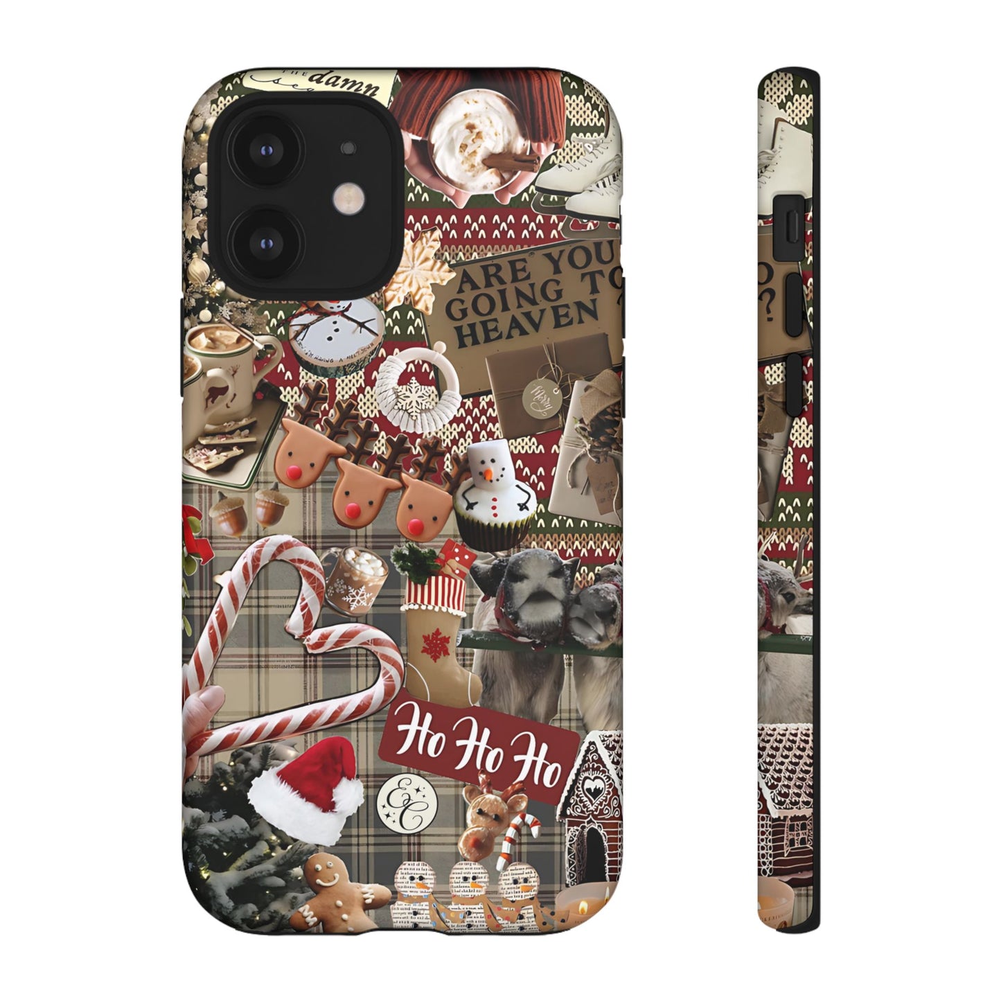 Christmas Festive Collage Tough Phone Case