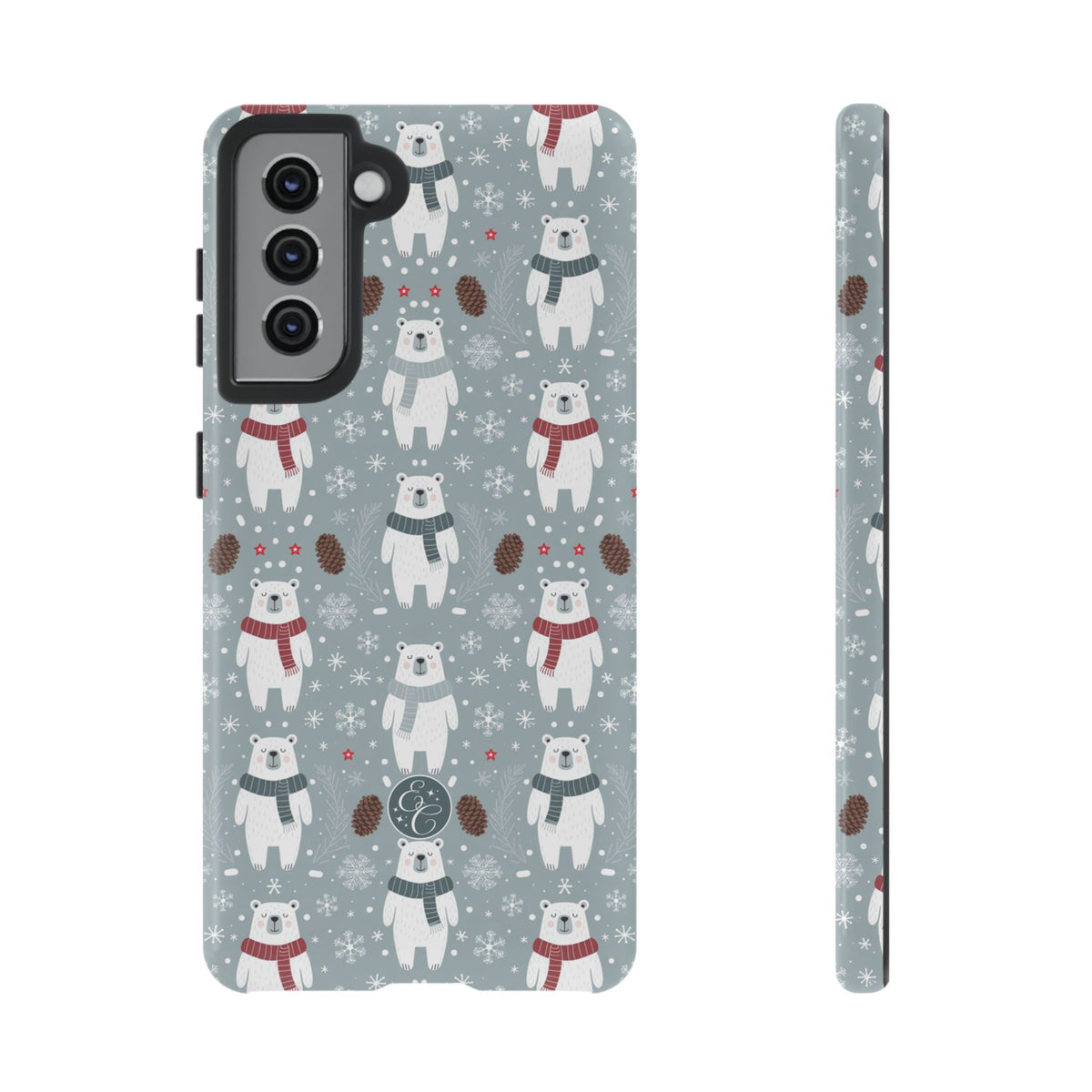 Cute Polar Bear Christmas Phone Case