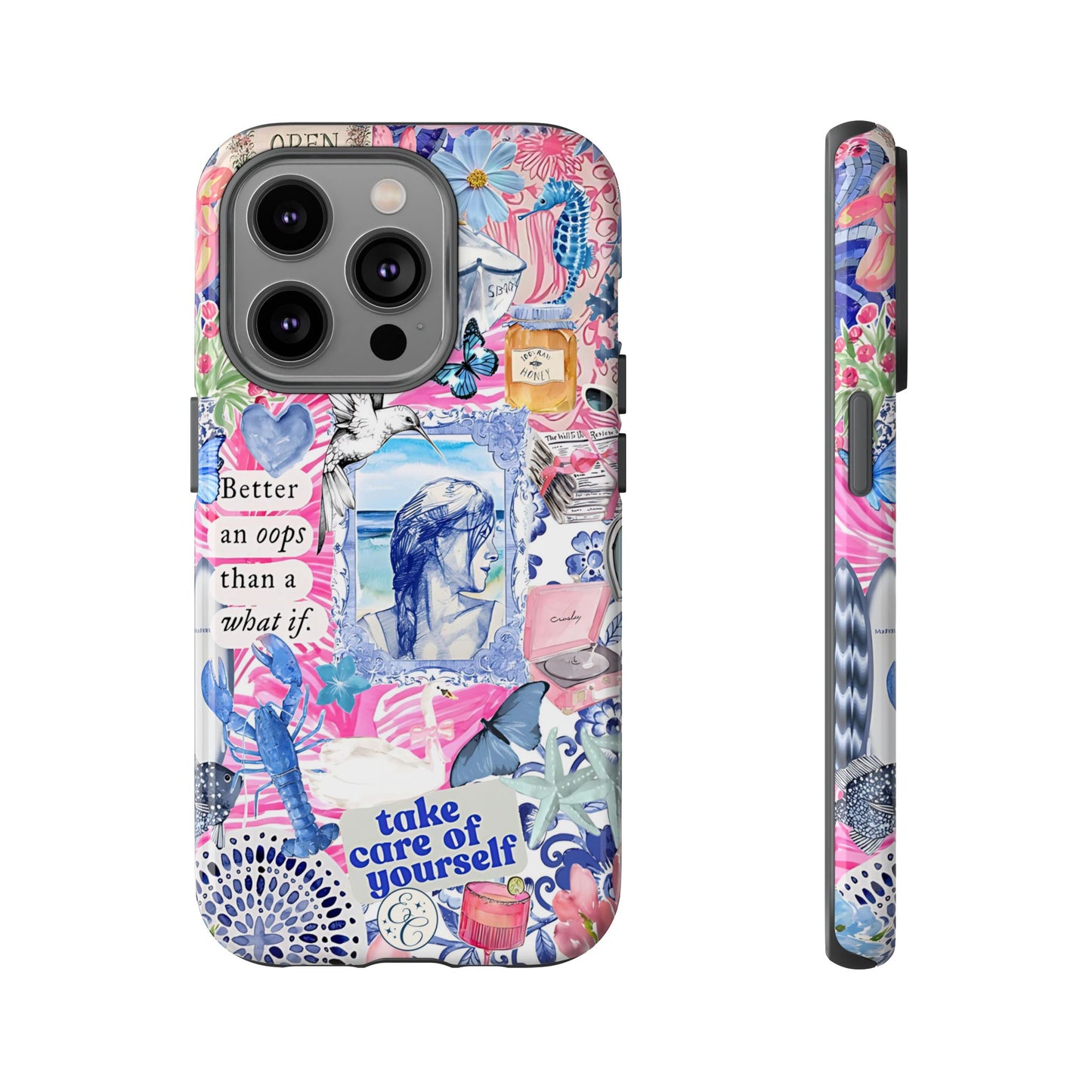 Coquette Summer Time Collage Tough Phone Case