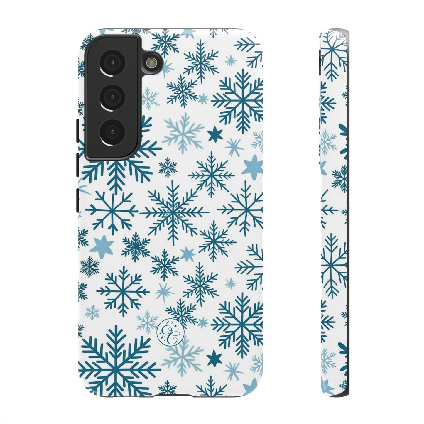 Winter Snowflakes Pattern Tough Phone Case