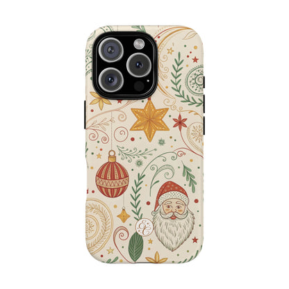 Vintage Santa Tough Phone Case