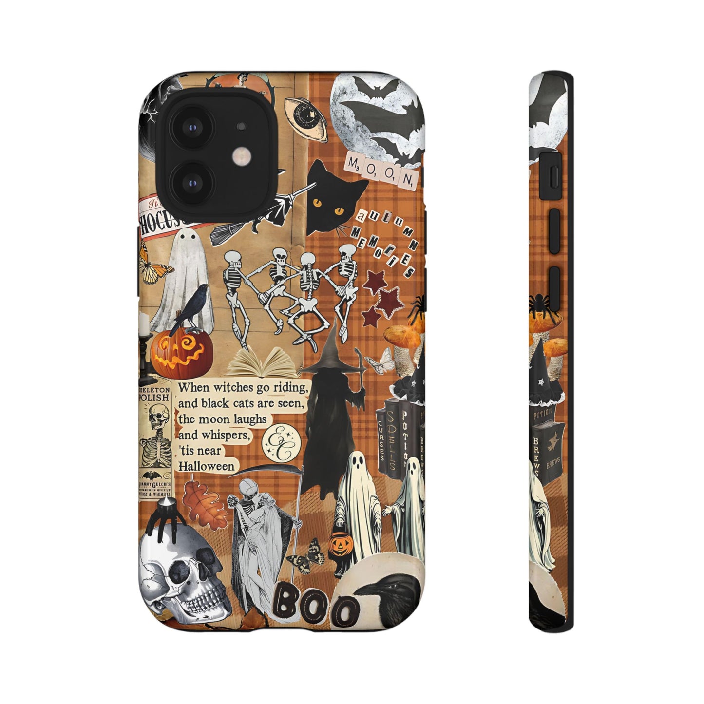 Halloween Spooky Collage Tough Phone Case