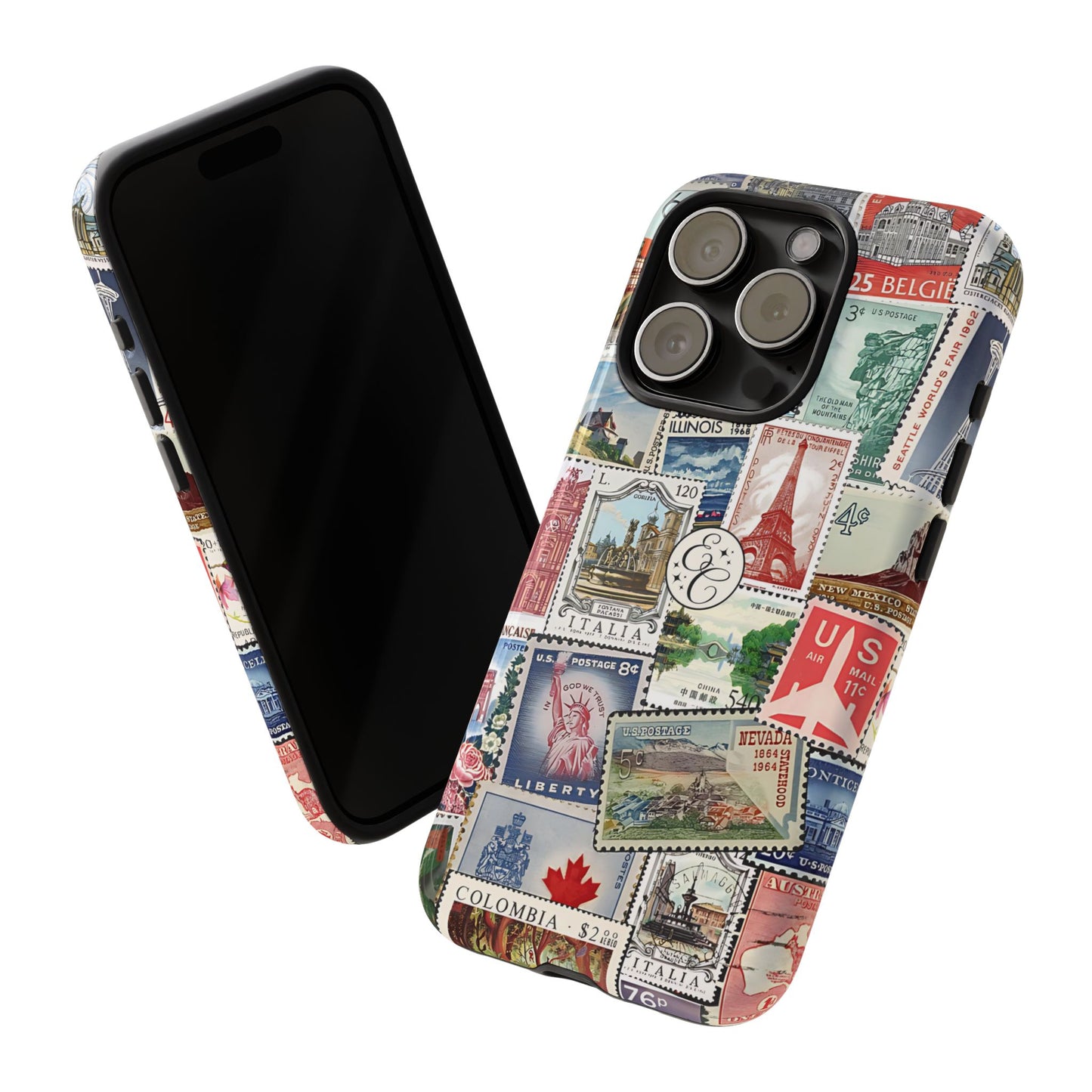 Vintage Stamp Collection Tough Phone Case