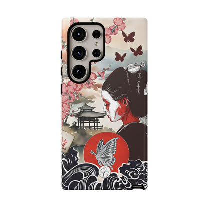 Japanese Geisha Tough Phone Case