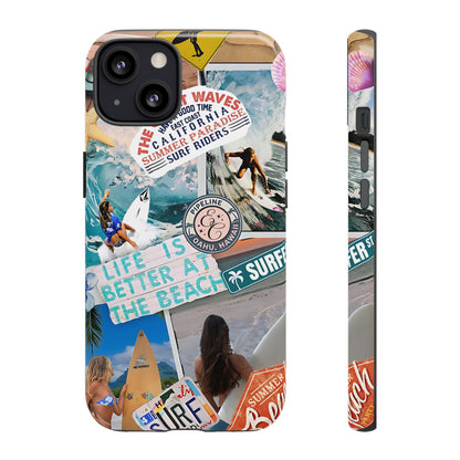 Surfer Girl Lifestyle Tough Phone Case