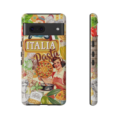 Italian Cuisine Collage Tough Phone Case