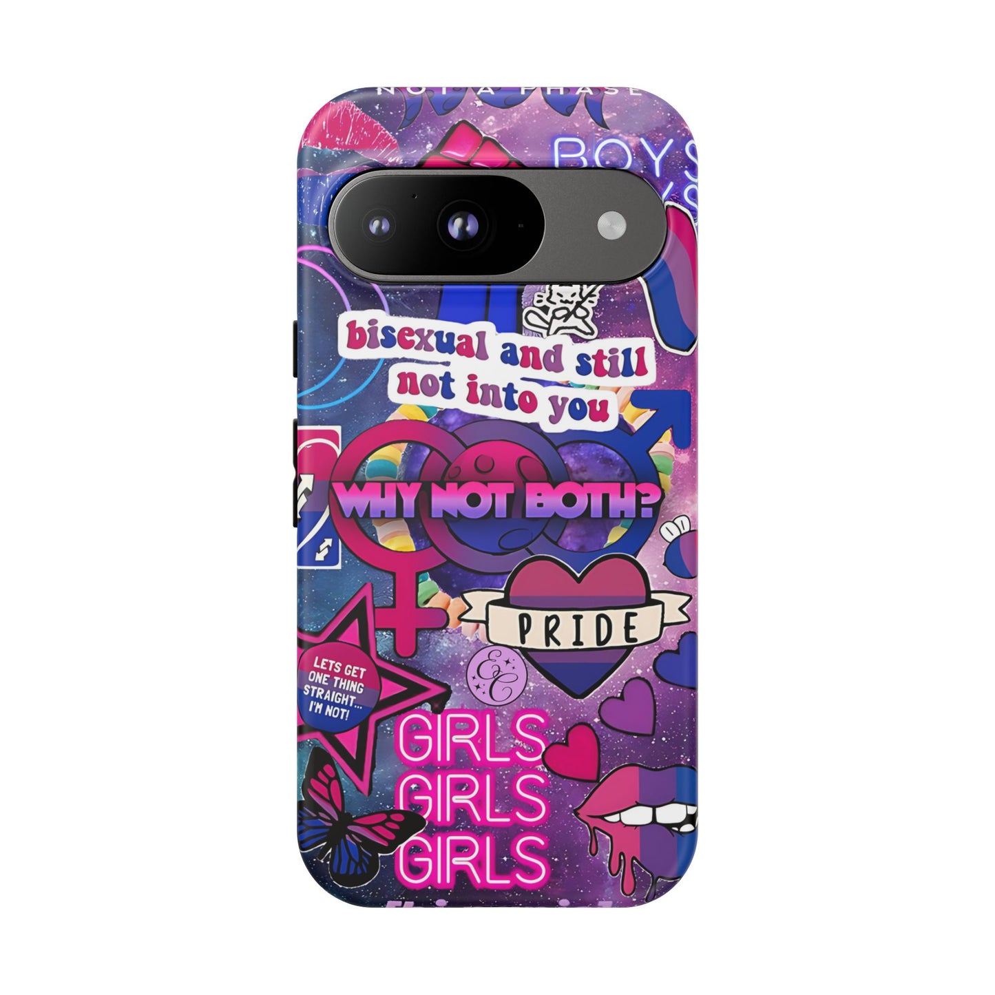 Bisexual Pop Art Tough Phone Case