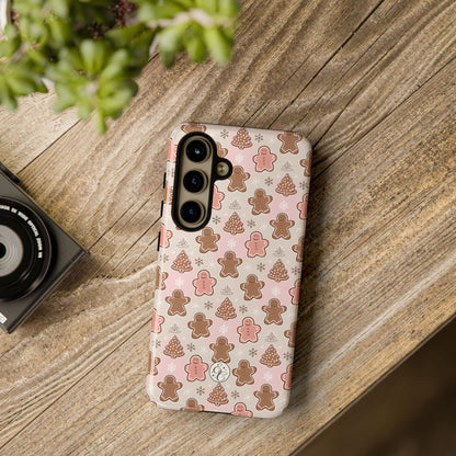 Gingerbread Men & Xmas Tree Pattern Phone Case
